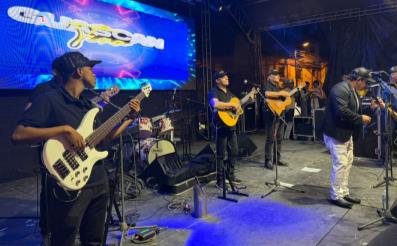 La Guascantina en tarima